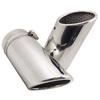 2Pcs for Mercedes Benz C180 Car Exhaust Muffler Tip Stainless Steel Pipe Chrome Modified Car Rear Tail Throat Liner Accessories