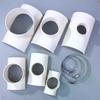 PVC Open Tee Pipe Joint Repair Patch Drain Pipe Adapter Tube Connectors For Home Outdoor Industrial Plumbing Accessories