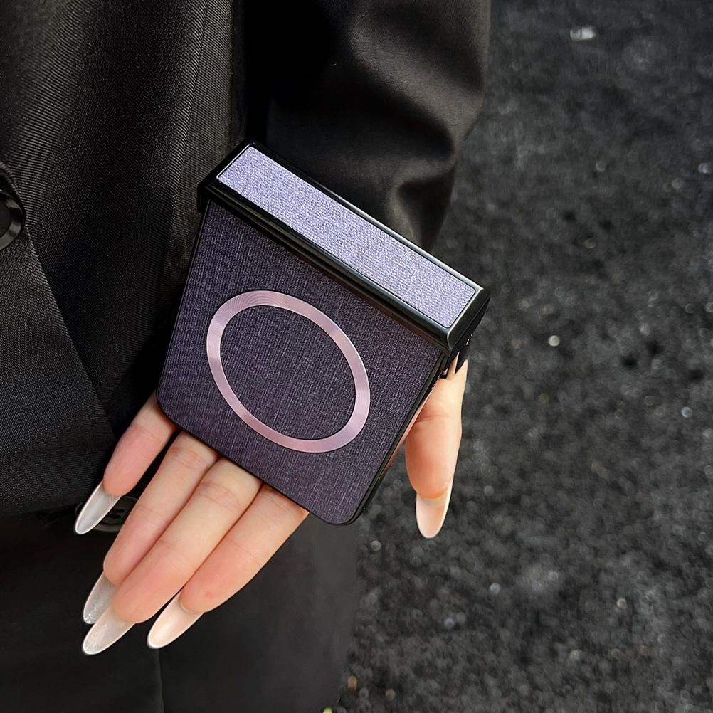 Magsafe Magnetic Wireless Charging Case For Motorola Razr 60 Ultra Razr60 Moto Razr 50 Razr 2024 Cloth Full Cover