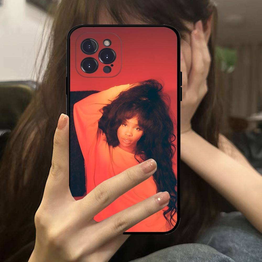 Singer SZA SOS Phone Case For IPhone 16 15 14 13 12 11 17 Pro Max Plus Back Cover Cases