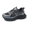 Star with the same versatile casual dad shoes women's 5 Spring Festival new color matching thick-soled heightening sports shoes