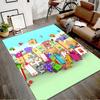 1pc 3D-Number-Blocks-Cartoon Design Printed Area Rug Carpet for Bedroom Living Room Home Decor Rugs Mat Non Slip Mat Rug for Bedside
