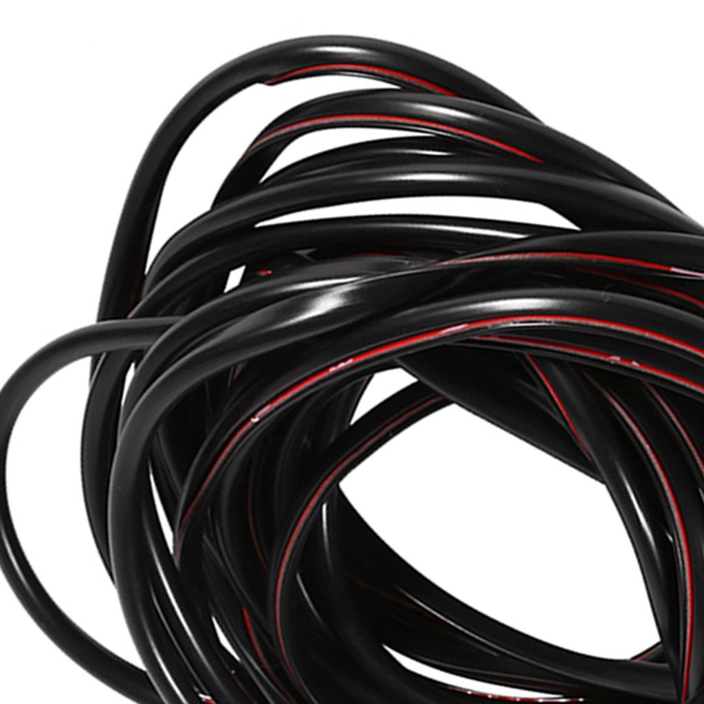 5M Car Door Moulding Rubber Strip Trim Guard    or Cover