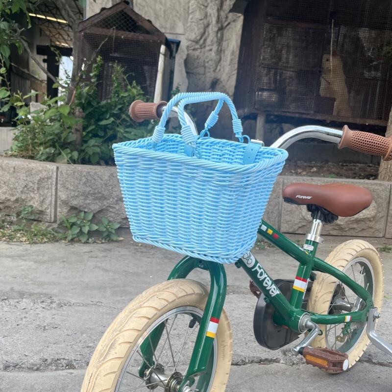 Children's Bicycle Front Basket with Handle