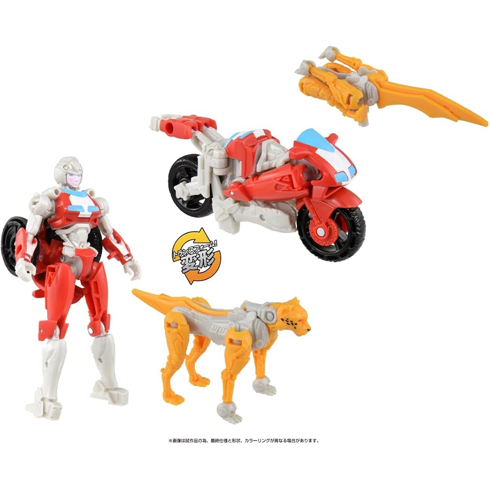 Takara Tomy Transformers Beast Awakening BCS-04 Awakening Change Set Arcee & Cheetor Action Figures