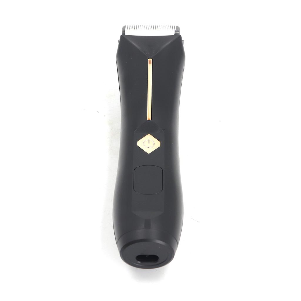 Body Trimmer for Men Re able Pubic   with Ceramic Blades LCD Display with IPX7 LED Light for Dry and Wet Use Full Body Grooming