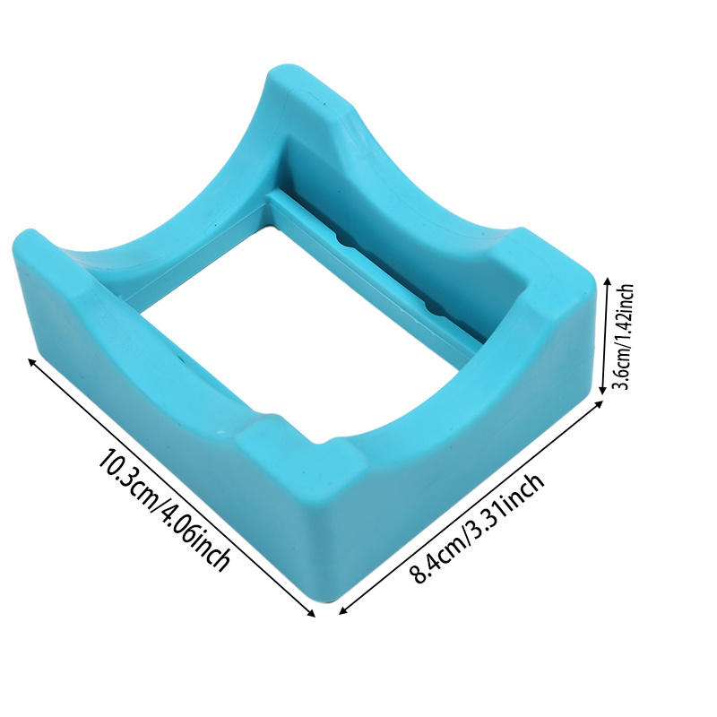 1PC Silicone Cup Cradle for Tumblers Tumbler Holder for Crafts with Built-in Slot Squeegee Anti-Skidding Desktop Anti Drop Tumbler Stand Cup Holder