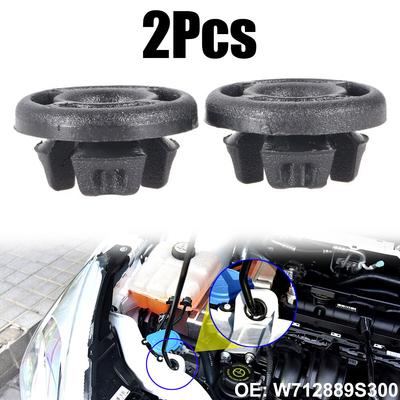 Pair Of Car Hood Bonnet Prop Rod Support Grommet Clips For Ford Focus Fusion For Mondeo Escape C-Max Kuga W712889-S300
