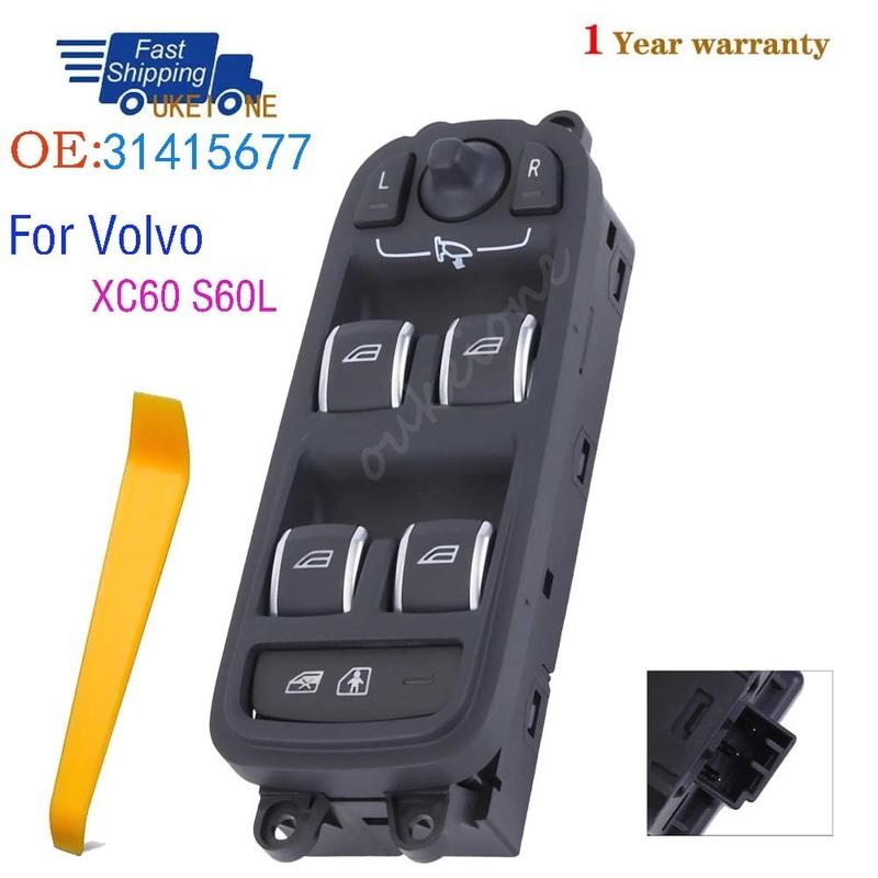 

31415677 For Volvo XC60 2014-2017 S60L 2014- Electric Power Window Switch Lifter Control Regulator Button Car Accessories