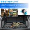 CARVANTA Trunk Mat for Mazda 3D Molded TPE Compatible with Mazda 2022 Present Cargo Mat with Luggage High Waterproof and Stain Interior Custom