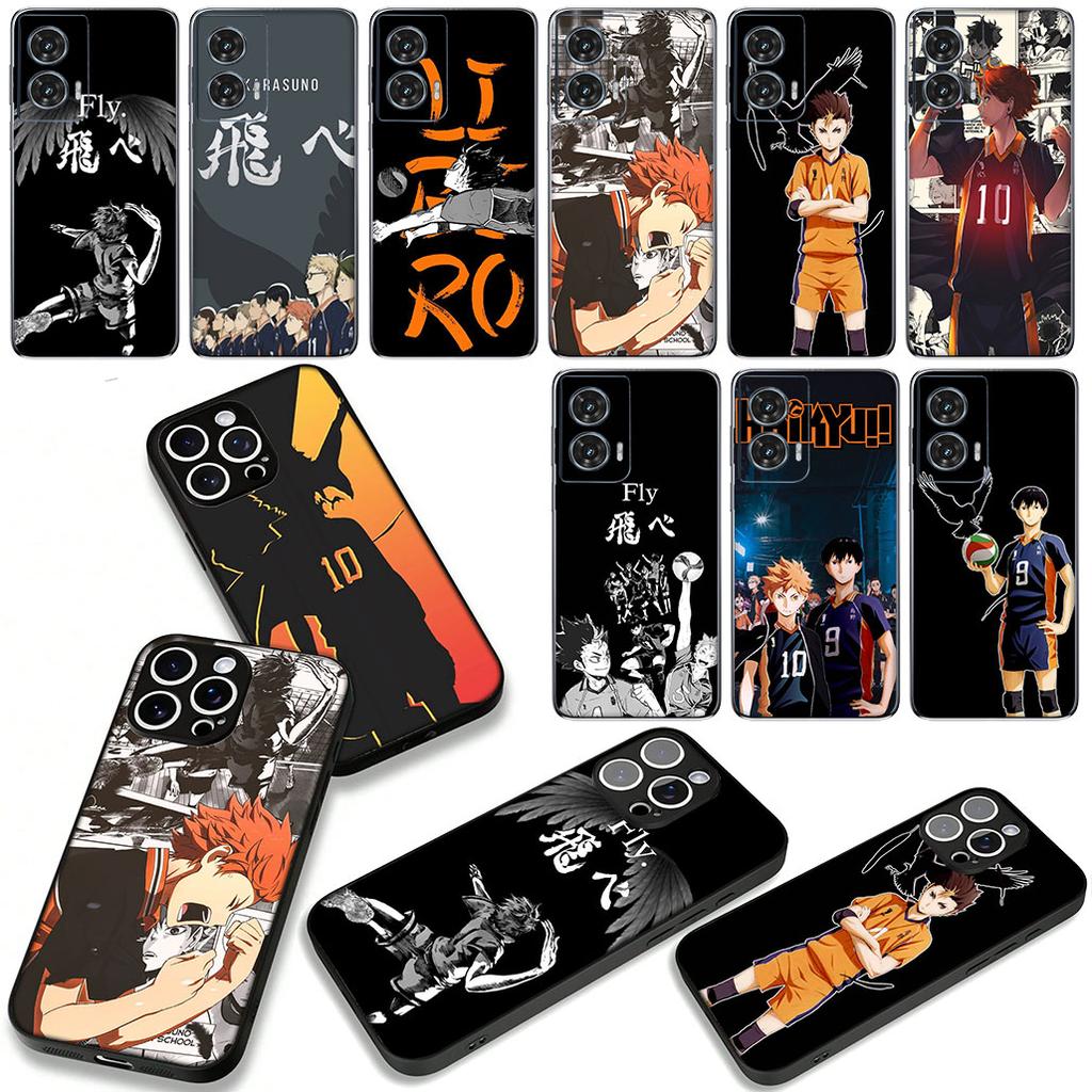 Volleyball Haikyuu Hinata Attacks Phone Cover Case for Apple iPhone 17 16 15 11 Pro XS Max XR 6 7 8 Plus + SE 2020 5 16E Casing