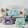 Sanrio Plüsch Cartoon Federmäppchen für Mädchen Mit Weichem Stoff Aufbewahrungs-Organizer