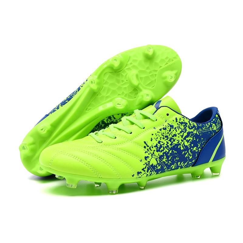 Men's Football Shoes Professional Teen's Soccer Boots Adults Society Football Cleats Ultralight Training Outdoor Soccer Sneakers