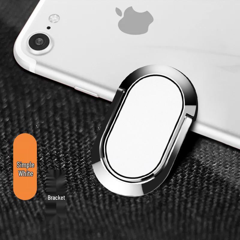 Adhesive Metal Hook Phone Ring Stand with Suction Cup