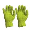 1 Pair Microfiber Dusting Gloves Plant Leaf Cleaning Gloves Fuzzy Dust Removal Gloves for Indoor Plants Furniture Blinds