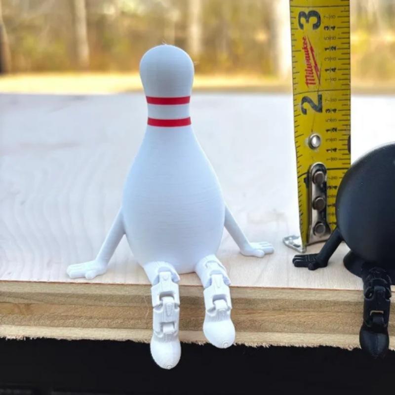 Bowling buddy bowling buddy bowling toy 3D printing ornament home decoration