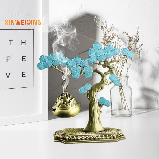 Füstölő Ékszerek, Üdvözlő Fenyő, Kínai Aroma Diffúzor, Finom Textúra, Tartós Ötvözet, Illatos Füstölő