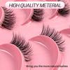 European and American fox oblique flying eyelashes half eyelashes curled chemical fiber twenty pairs of eyelashes false eyelashes