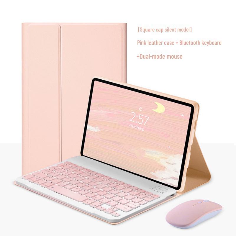 iPad Pro 11 Bluetooth Keyboard Leather Case 10th Gen 10.9 with Pen Slot - Magnetic Tablet Protective Shell 10.2