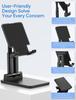 ARZOPA Portable Foldable Portrait or Landscape Height Ergonomic Aluminum Alloy Portable and Easy to Compatible with iPad iPad Game and Inch Tablet,