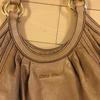 MIU miumiu Handbag Shoulder Bag Calf Brown Gold Hardware From Japan Used FS