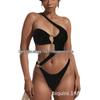 2025 Women's Solid Color One-Piece Swimsuit and Bikini Set