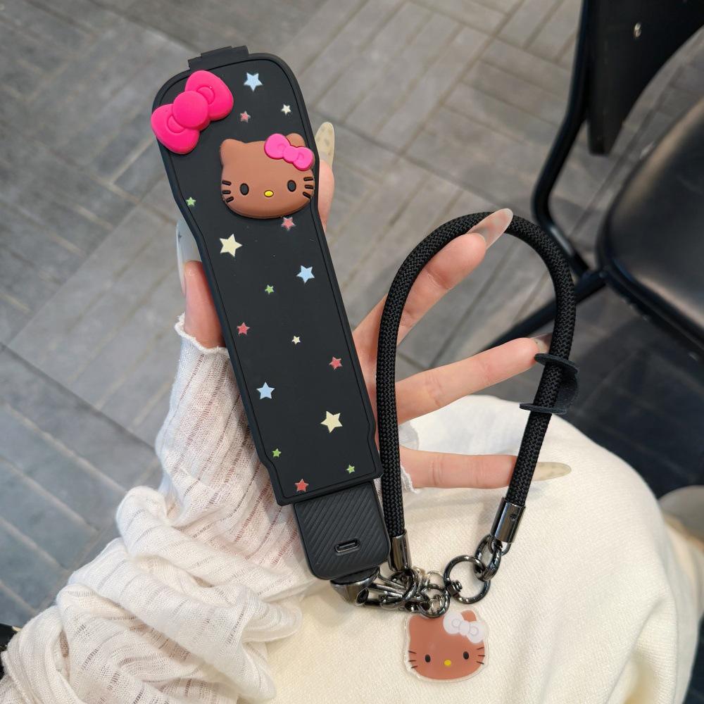 DJI Pocket 3 Cartoon Star Kitten Flip Case - Colorful Protective Cover DJI Pocket 3