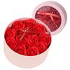 Scented Bouquet of Soap Flowers In a Box Red Roses Decoration