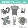 Disney Harness Junior Winnie the Pooh 15 Months and Older Child Seat Junior Seat Isofix Long Youth R129 i-Size (Light Gray)