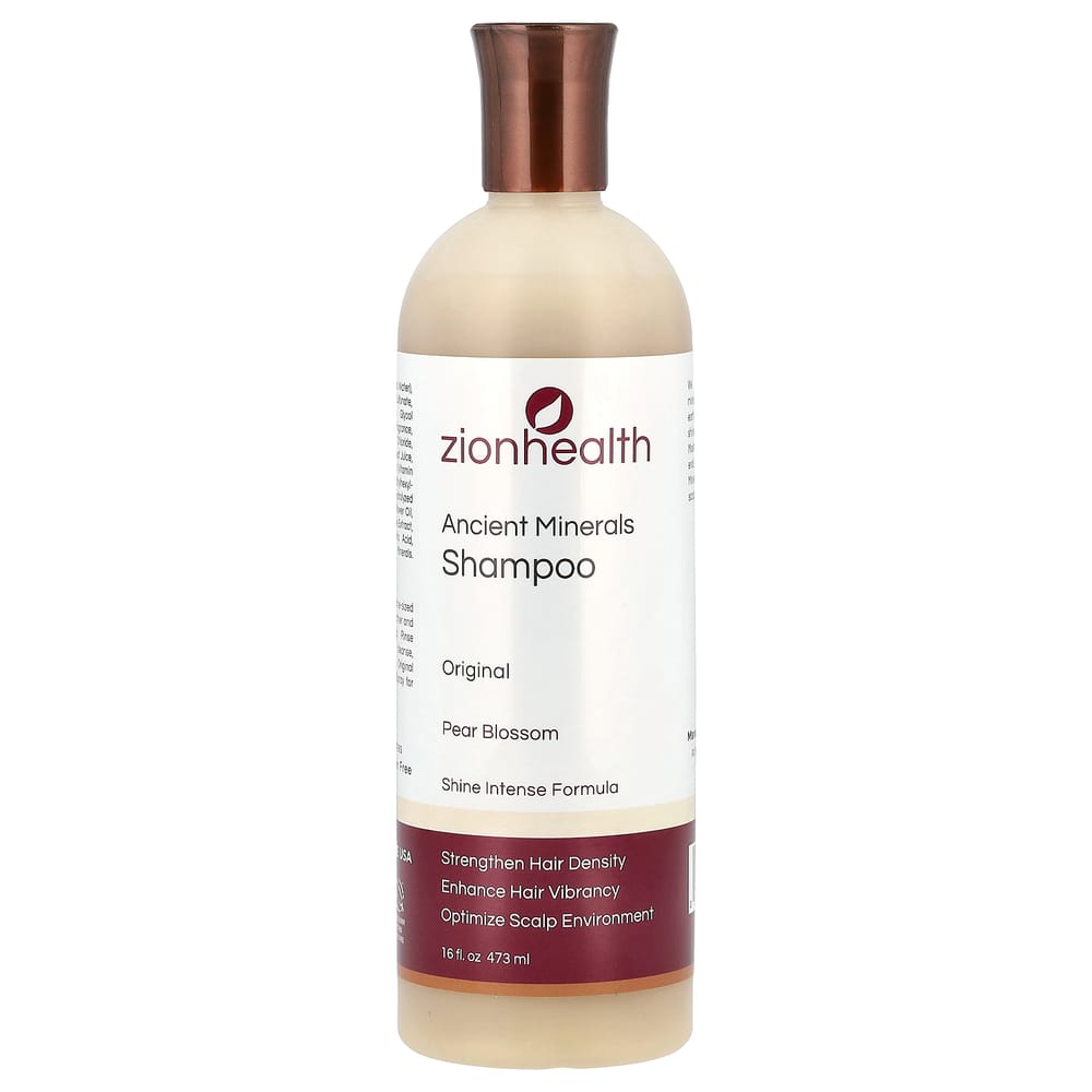 Zion Health Adama Ancient Minerals Shampoo Original Pear Blossom 473 Ml (16 Fl Oz)