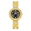 Yalalusi Luxury Gold Diamond Women'S Watch Heart-Shaped Women'S Watch Scale Diamond-Set Fashion Watch Women'S Watch