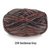Aou Ou 5-Strand Variegated Milk Cotton Yarn Ball, Floral Medium-Thick, for Baby Scarves and Slippers.