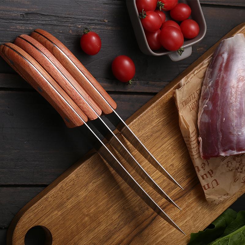 Nerezový vykosťovací nůž Mongolský nůž Nůž na maso Řeznický nůž Nůž na ovoce Nůž Kráječ Nůž