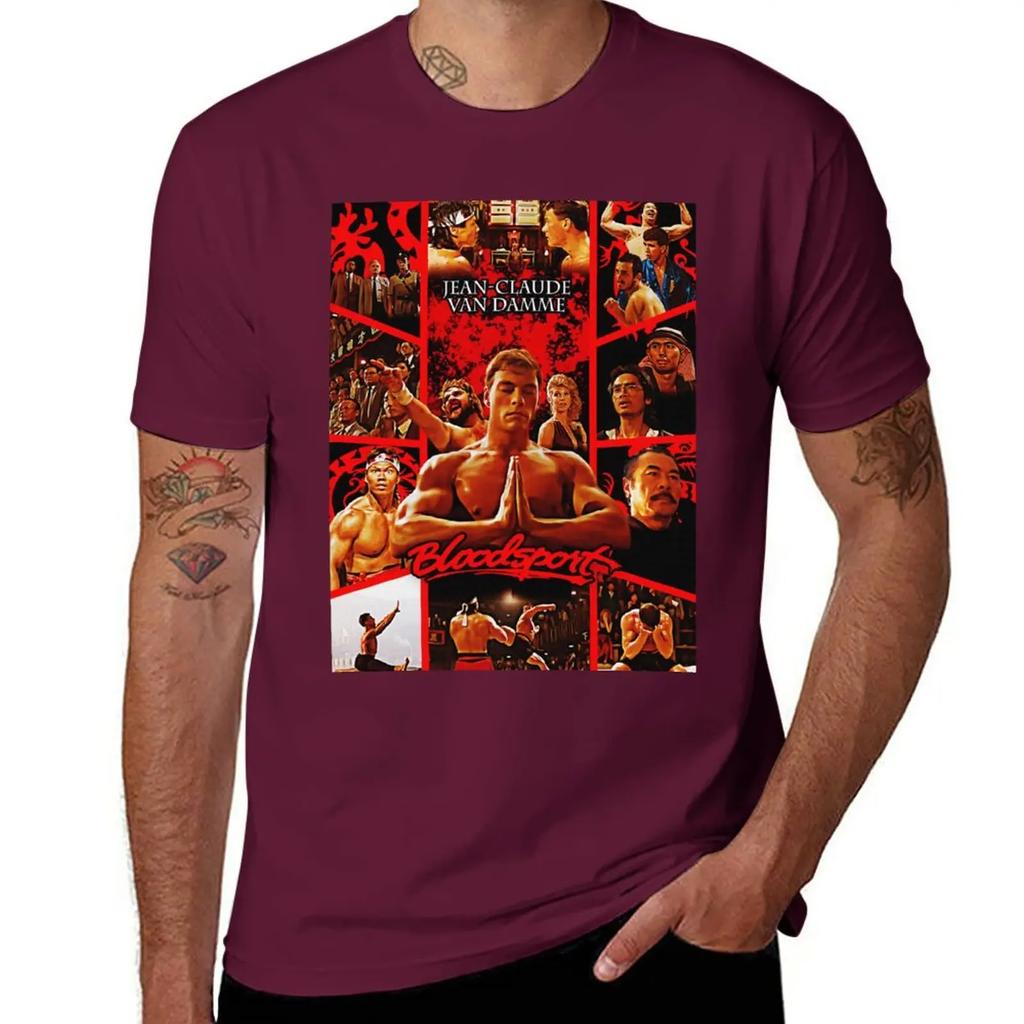BLOODSPORT alternative movie poster T-Shirt cute clothes Blouse sublime big and tall t shirts for