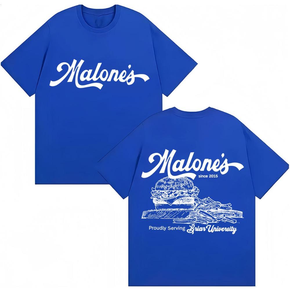Off-campus Marlon's Briar University Bar and Burge T-shirt Men's and Women's Hockey T-shirt Oversized Fan T-shirt Streetwear