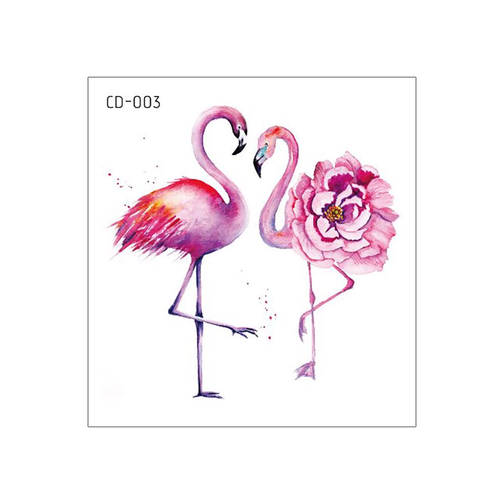 Waterproof Temporary Tattoos for Kids - Flamingo & Unicorn Designs