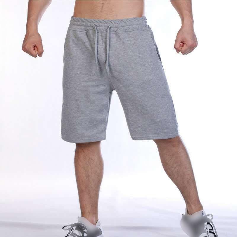 

Mens Shorts Plain Elasticated Gym Sweat Soft Casual Jogging Shorts Loose XL светло-серый