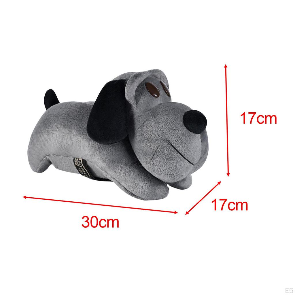 Desk Tissue Holder Box Dog Sculpture Toilet Paper for Car Office