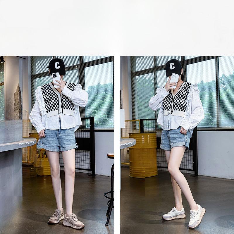 The New Thick-soled Women's Shoes and Casual Sports Shoes Are Versatile