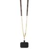 Guess Guhcp15Mp4Tdscpw Iphone 15 Plus / 14 Plus 6.7 Brązowy/Brown Hardcase Crossbody 4G Metal Logo