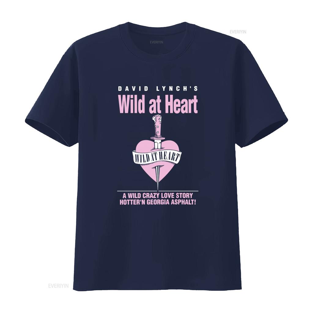Wild At Heart T Shirt David Lynchs Iconic Movie Design Perfect for Fans of Twin Peaks and Nicolas Cage Vintage Washed