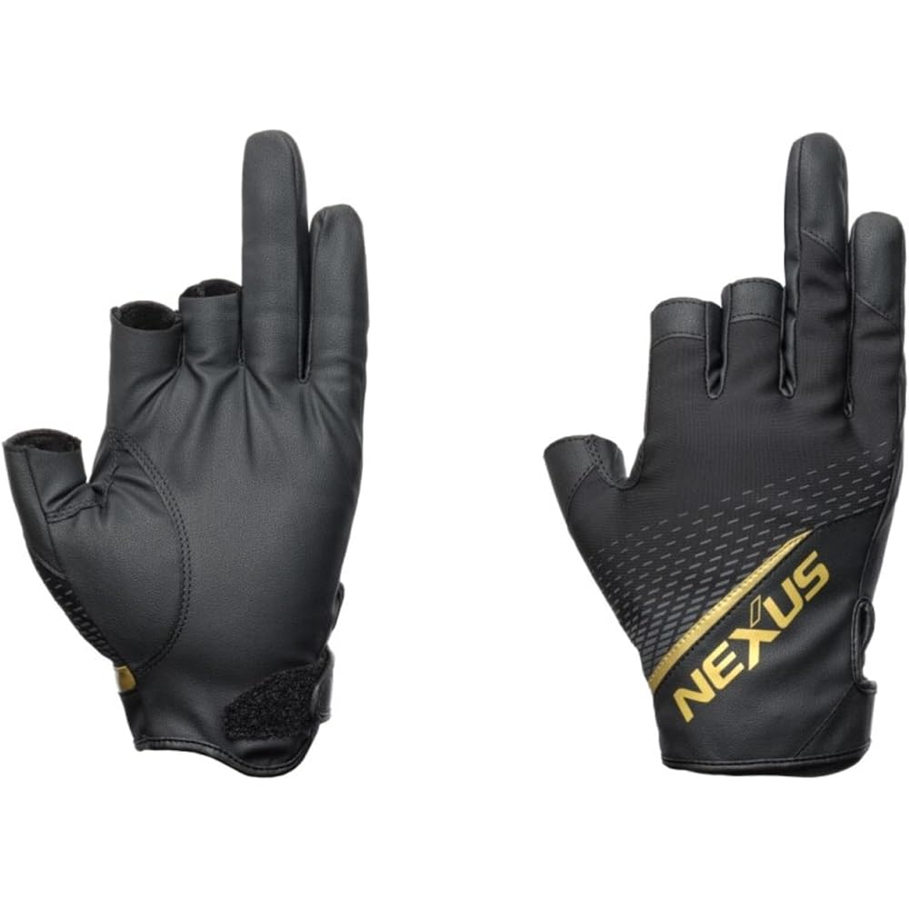 Shimano Nexus Warm Gloves 3-Finger Cut Black Size L
