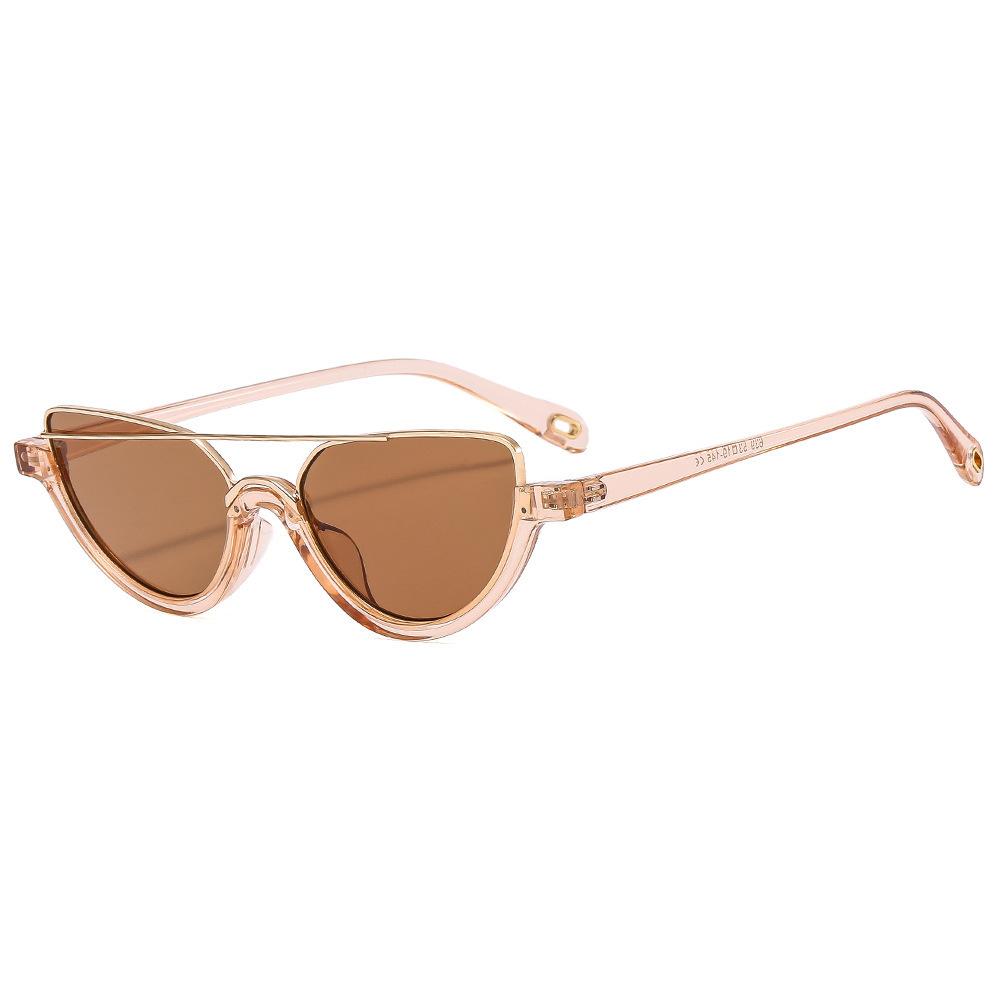 

New Small Frame Cat s Eye Sunglasses Women s Brand Designer Fashion Sun Glasses Classic Men s Vintage Eyewear UV400 Gafas De Sol As shown in the figu