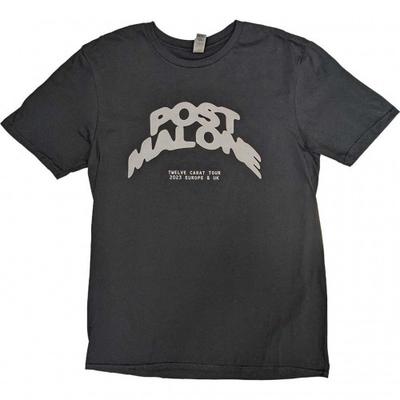 Post Malone Unisex Adult 2023 Tour Dates Logo T-Shirt
