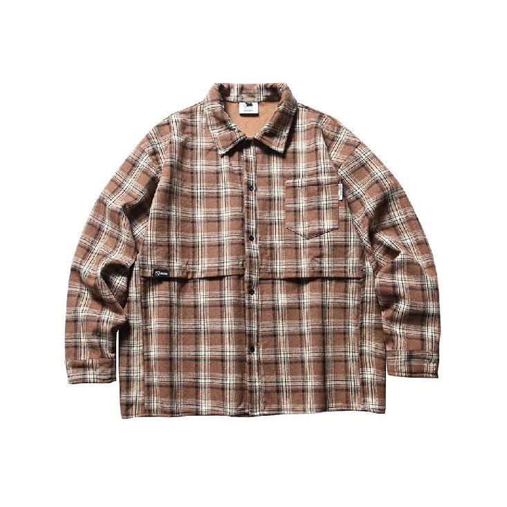 2024 Letter Long Sleeve Shirt Japanese Hong Kong Style Ins Loose Shirt Boys Summer Trendy Versatile Casual Coat