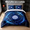 Borussia Dortmund Design Bed Bedding Set 1 Duvet Cover + 2 Pillowcases Soft Breathable Household Bed Linens