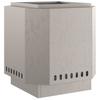 Smoke Free Fire Pit Rustic 48 X 48 X 51 Cm Weatherproof Steel
