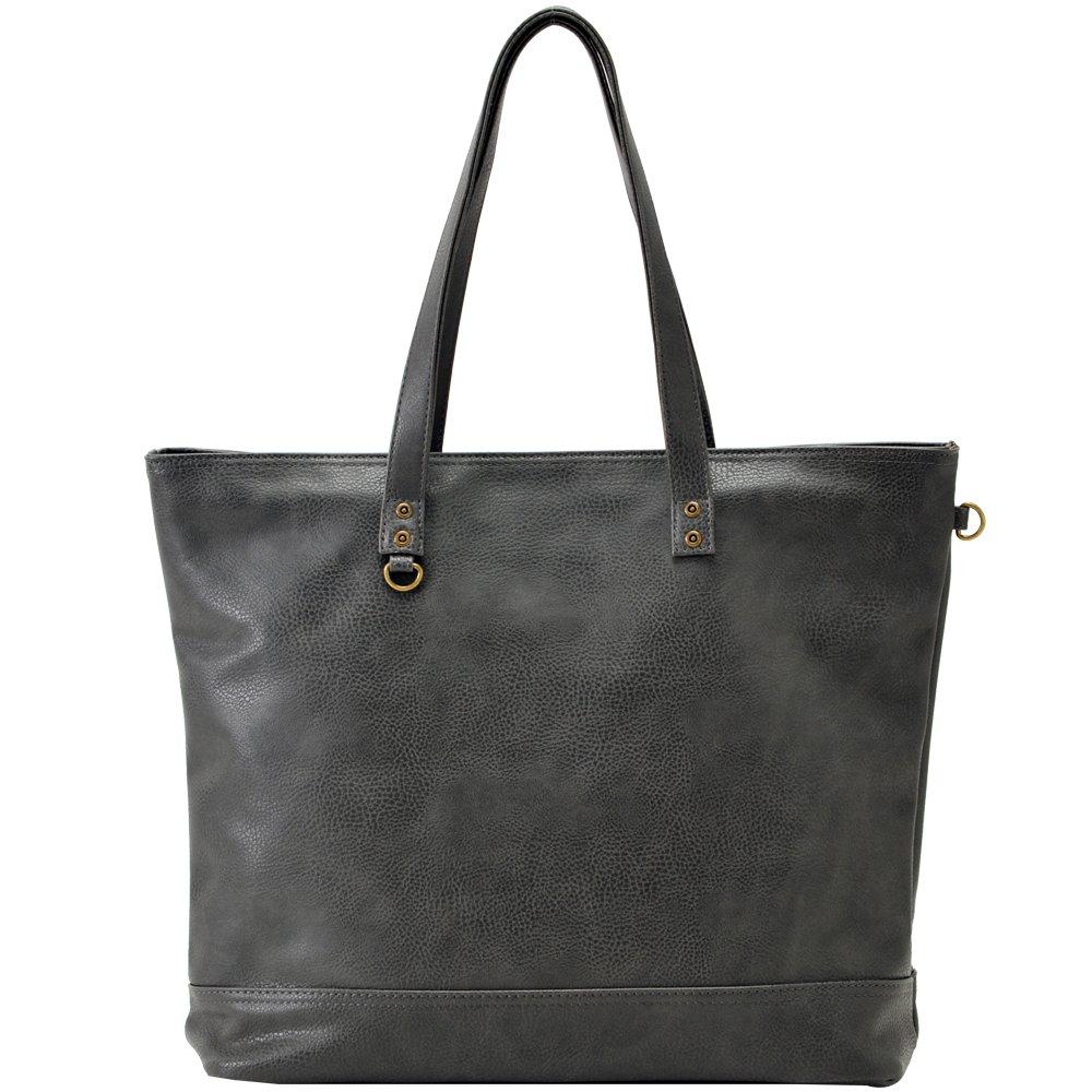 

Большая квадратная сумка-тоут [Переименовать] (РТГ30028) (Серый)