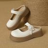 In the evening, the thick-soled super fire pedal Mary Jane bag head half slippers women's summer wear 2025 new popular cool slippers