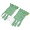 Pair Goatskin Leather TIG Oxyfluoride Welding Gloves Thermal Insulation Fireproof Soft Wear Resistant